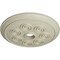 Ekena Millwork Spiral Ceiling Medallion (Fits Canopies up to 4"), Hand-Painted Clear Yellow, 25 1/4"OD x 4"ID x 2"P CM25SPCYF - alternate 2